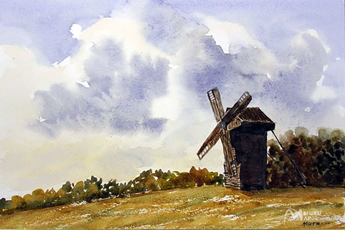 windmill in pirahova